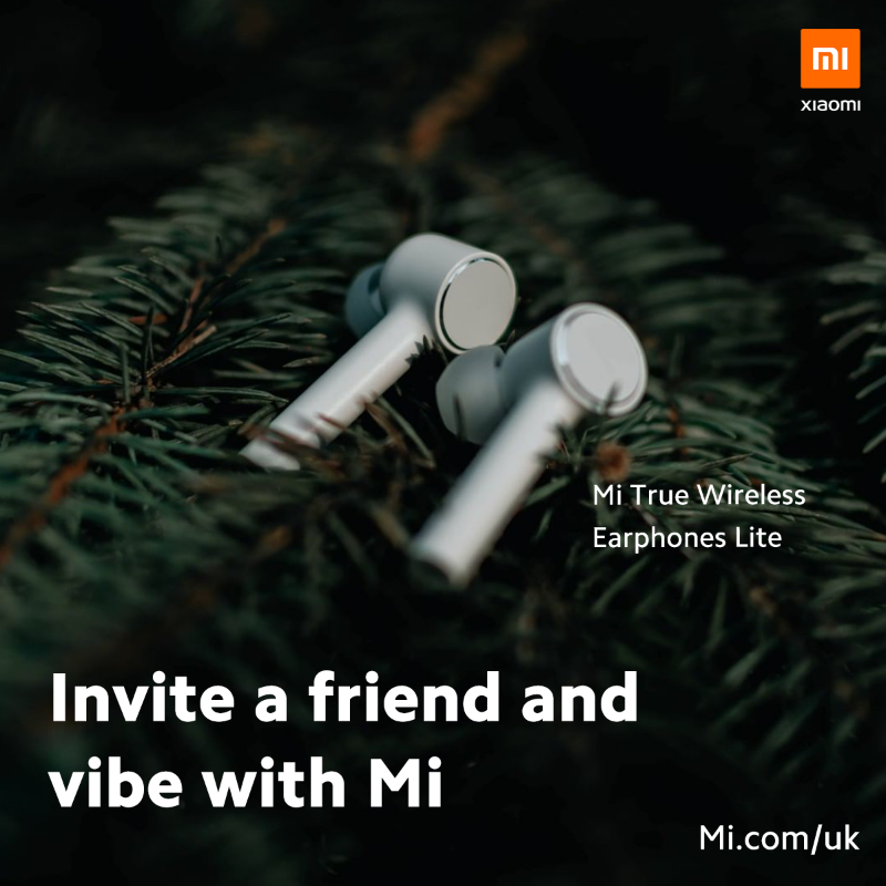 XiaomiUK's tweet photo. Hey, come vibe with Mi. Refer a friend to Xiaomi and you'll both get coupons. Good vibes only. ✌️😎🎶

Find out more: https://t.co/67huvgzxNO

#HolidayWithMi #MerryChristmas https://t.co/lHjTtgGx6f
