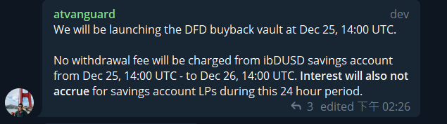  $DFD  $SUSHI  https://twitter.com/defidollar/status/1341986027209048064