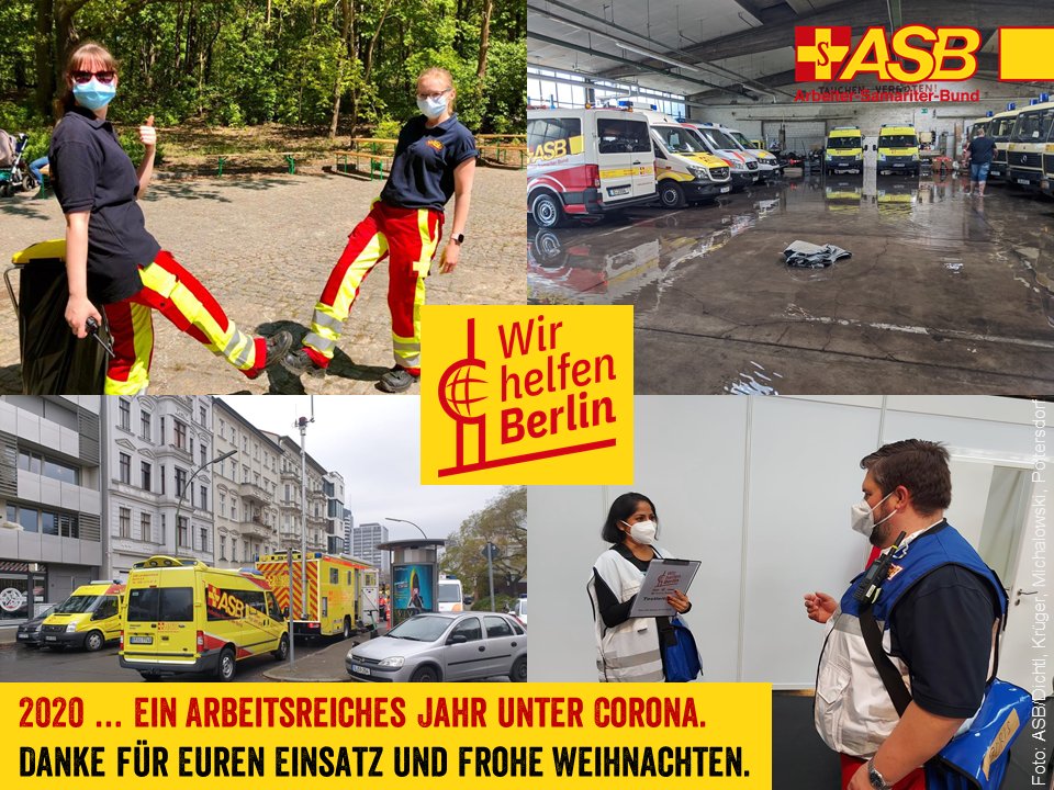 BorisMichalows1's tweet photo. Liebe Samariter*innen, es ist 🎄 Weihnachten. Ich wünsche Euch und Euren Lieben frohe Feiertage, erholt Euch etwas und vor allem bleibt bitte gesund. 💛❤️

#ASB #meinASB #asbhilft #wirhelfenberlin #wirhelfenhierundjetzt #ehrenamt #freiwilligaktiv #stayathome #stopcovid19 https://t.co/WCM24fA1tO