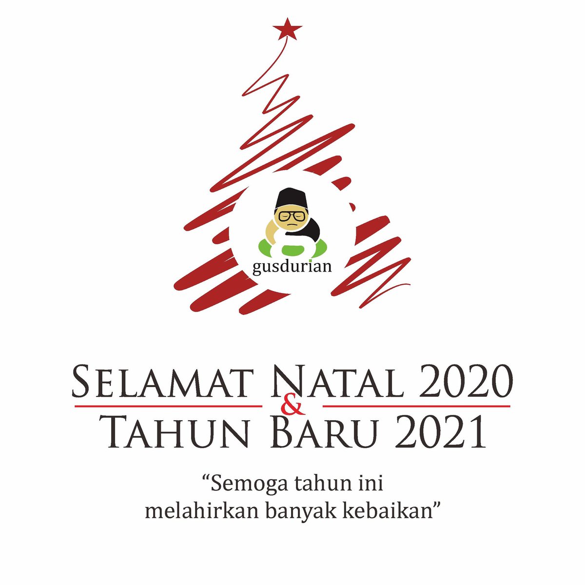 Selamat Natal untuk seluruh umat Kristiani di mana pun berada. Semoga tahun ini melahirkan banyak kebaikan untuk kita semua.