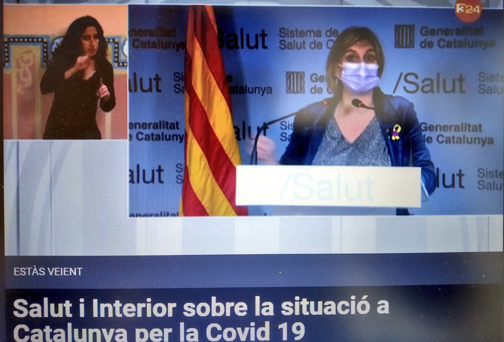 Consellera <a href="/albaverges/">Alba Vergés Bosch 🎗</a>, escoltant la roda de premsa li he de dir que no han fet RES per controlar la situació al Ripollès. Únicament un cribatge de 2 dies a #Ripoll, per tant siusplau sigui coherent i entomi la responsabilitat.
Amb el Ripollès no s'hi juga.
