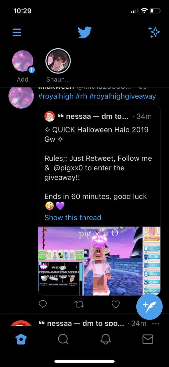 Mithu29958987's tweet photo. @NessaRBLX_ @pigxx0 Done! https://t.co/zxkXjA4vG1