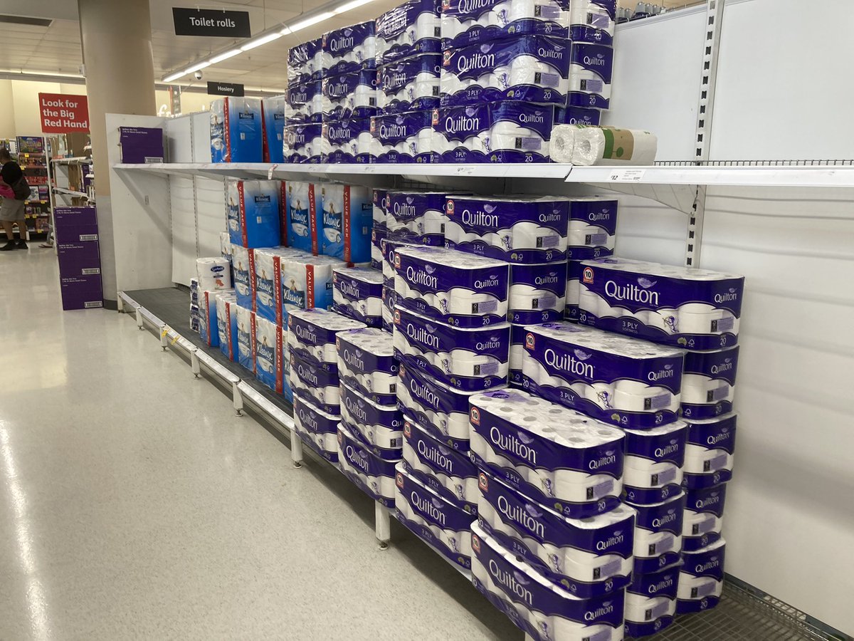Hey <a href="/Coles/">Coles Supermarkets</a> and <a href="/woolworths/">Woolworths</a> please i don’t want to buy 32 rolls of toilet paper, please stop, all this does is promote irrational buying. Ps merry Christmas