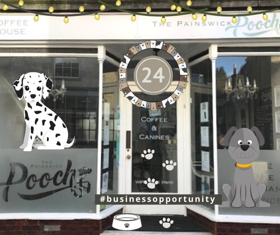 MurraysEstAgent's tweet photo. Day 24 opens the door on the potential for a whole new business opportunity. @PainswickPooch offers a successful café with a contemporary 2 storey apartment over. Embark on a whole new #2021 #business venture. Call Murrays on 01452 814655  https://t.co/pMNfmboYHk #AdventCalendar https://t.co/z0TLXGZO7P