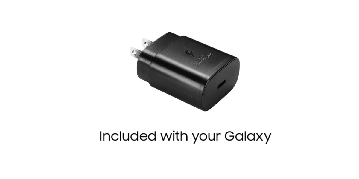 verge's tweet photo. Samsung’s deleting ads that mocked Apple for not including a charger in the box https://t.co/O4v48nYfv1 https://t.co/7Ica6FqwlC