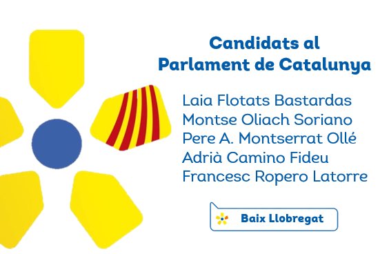 📌 Felicitats als candidats del #BaixLlobregat a les eleccions al Parlament de Catalunya del proper #14F 🗳

#BaixLlobregat 
#CentremElBaix
#CentremElPaís