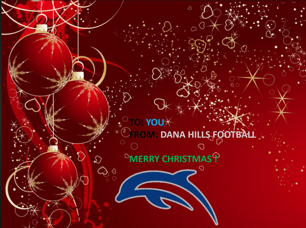 Celebrate what you have instead of being upset about something you don't.  We will get through this trying time.......TOGETHER!  Dolphin Football..........On the Rise!  Happy Holidays!