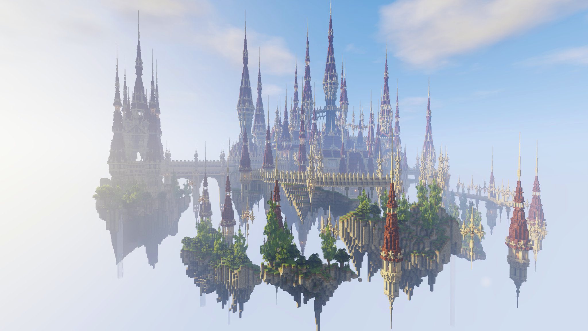 Irumu Minecraft お城 空島 を作りました 今回は Chabo Mc さんの空島鯖にお邪魔させて頂きました 地形協力 Chabo Mcさん Minecraft Cocricot ちゃぼ鯖 Minecraft建築コミュ T Co Oqapitzlbz Twitter