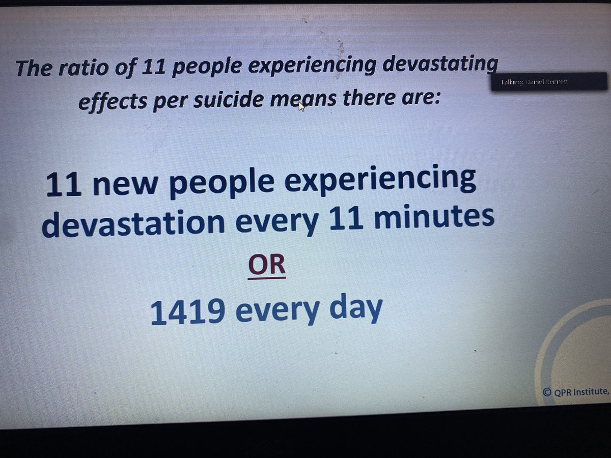 Ledgeview_Lib's tweet image. Was in a very important but not so easy to hear training about suicide prevention yesterday morning!!  I really appreciate all the different trainings Nordonia offers so that we can be on top of our game help students, Staff,
And the community in general!  #awayslearning