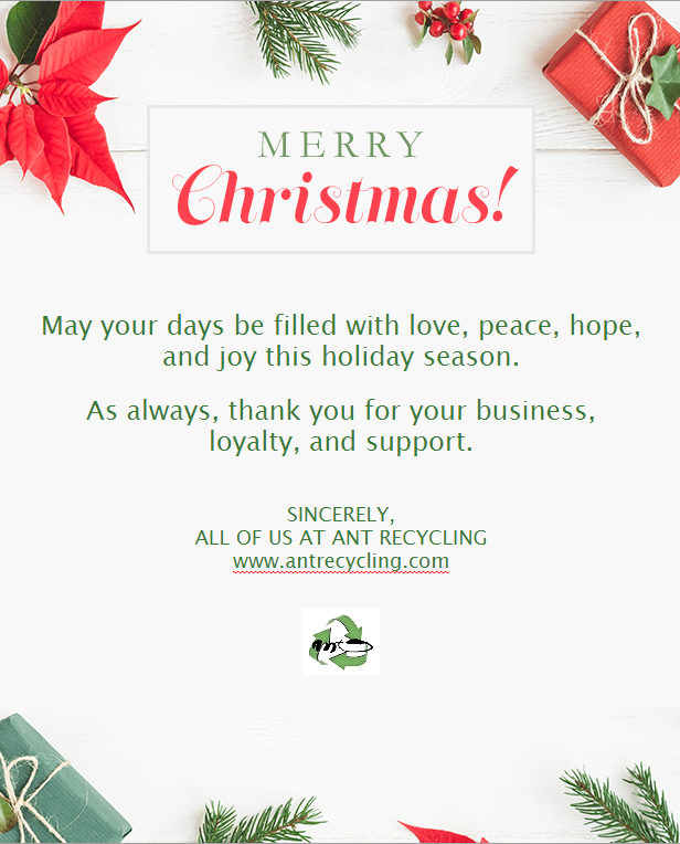 Happy holidays and have a safe and joyous New Year!