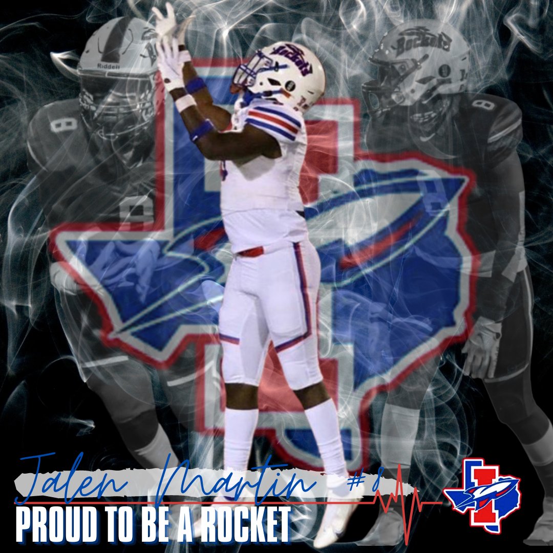 🚀Rocket Player Spotlight
Name: <a href="/JalenMartin35/">Jalen Martin</a> 
Position: WR/DB
Class: 2021, Senior 
Nick Name: "J"
Hudl: hudl.com/profile/120403…
Football Bio: 2 Year Letterman... district/city recognition is on its way...

#P2B #RocketCountry #iRocket #weRocket