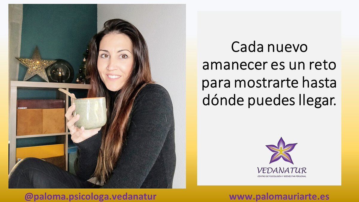 PalomaVedanatur's tweet photo. Agradece ese nuevo amanecer y esa nueva oportunidad para crecer. Feliz día 💜
#PsicologiaParaLaVida
#invierteEnVivir #CreaBienestar #AprendizajeDeVida #CreeEnTi #MenteReto #Agradece #NuevoAmanecer #ViveConsciente https://t.co/PSiLxnGZxl