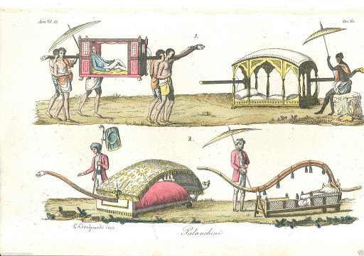 Size and shape of Palanquin changes as per the user & his or her preferencespainting from  http://columbia.edu&nbsp;