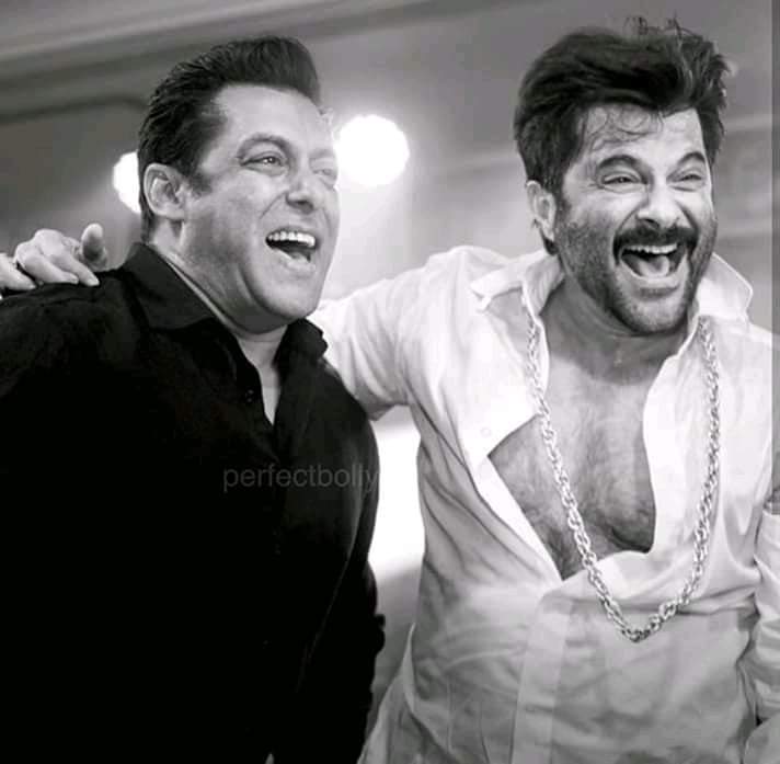 Happy birthday Anil Kapoor   Best wishes from Salman khan team.   
