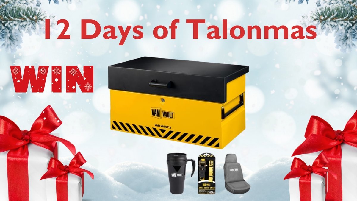 UKTalon's tweet image. On the 12th Working Day of Talonmas🎅,⁠ secure all your gift in your sleigh with @vanvault_official secure storage vehicle box🎁⁠
⁠1 Winner! ⁠
⁠
To enter: ⁠Like👍🏻, RT, Follow &amp;amp; don't be a filthy animal, #homealone tag a mate! 
UK entries only🇬🇧 T&amp;amp;C's apply.