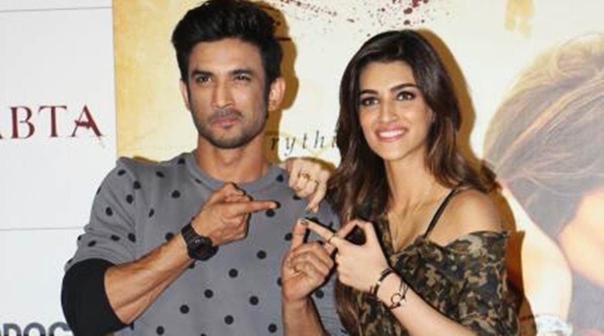 What happened with Sushant after the breakup? His relationship status became the subject of gossips. He was rumored to be dating his Raabta co-star Kriti Sanon which was denied by both of themBut they really looked cute together:)  #Destiny 