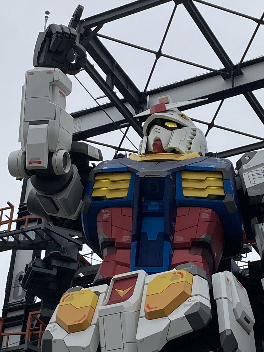動くガンダム観てきました!メッセージ残してきたので探してね? 
