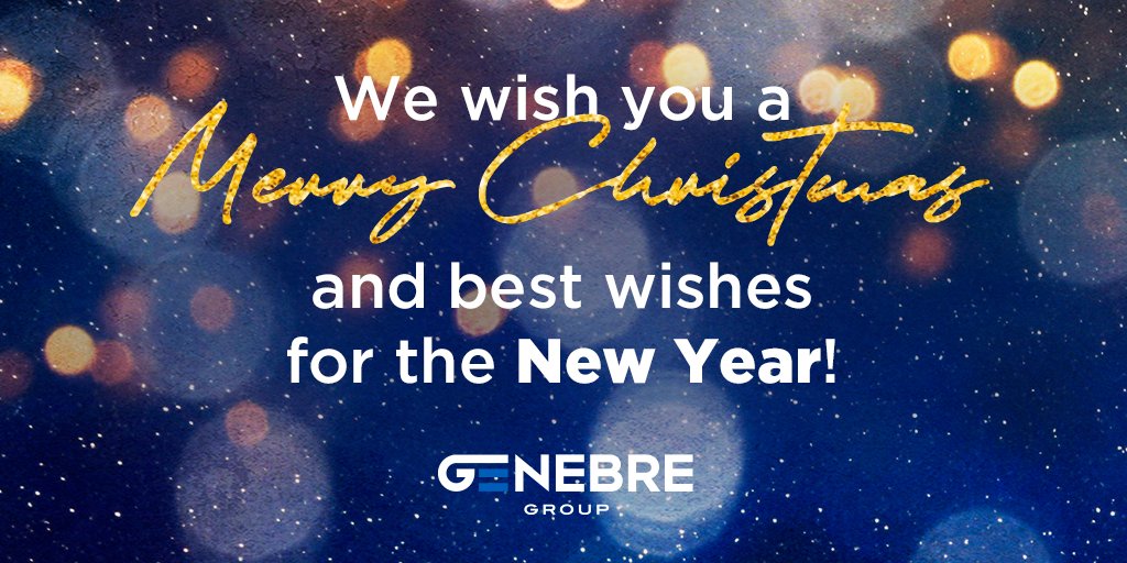 Desde casa, y rodeados de nuestras familias, os deseamos a todos ¡salud, feliz Navidad y próspero año nuevo 2021! 🎄💫

#GENEBREGROUP