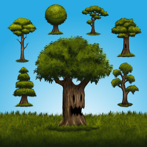 #gameasset #gamedev #gamedevelopments #game #gaming #gameart #gamebackground
Isolated object - 2D digital painting trees for game background.
bevouliin.com/digital-painti…