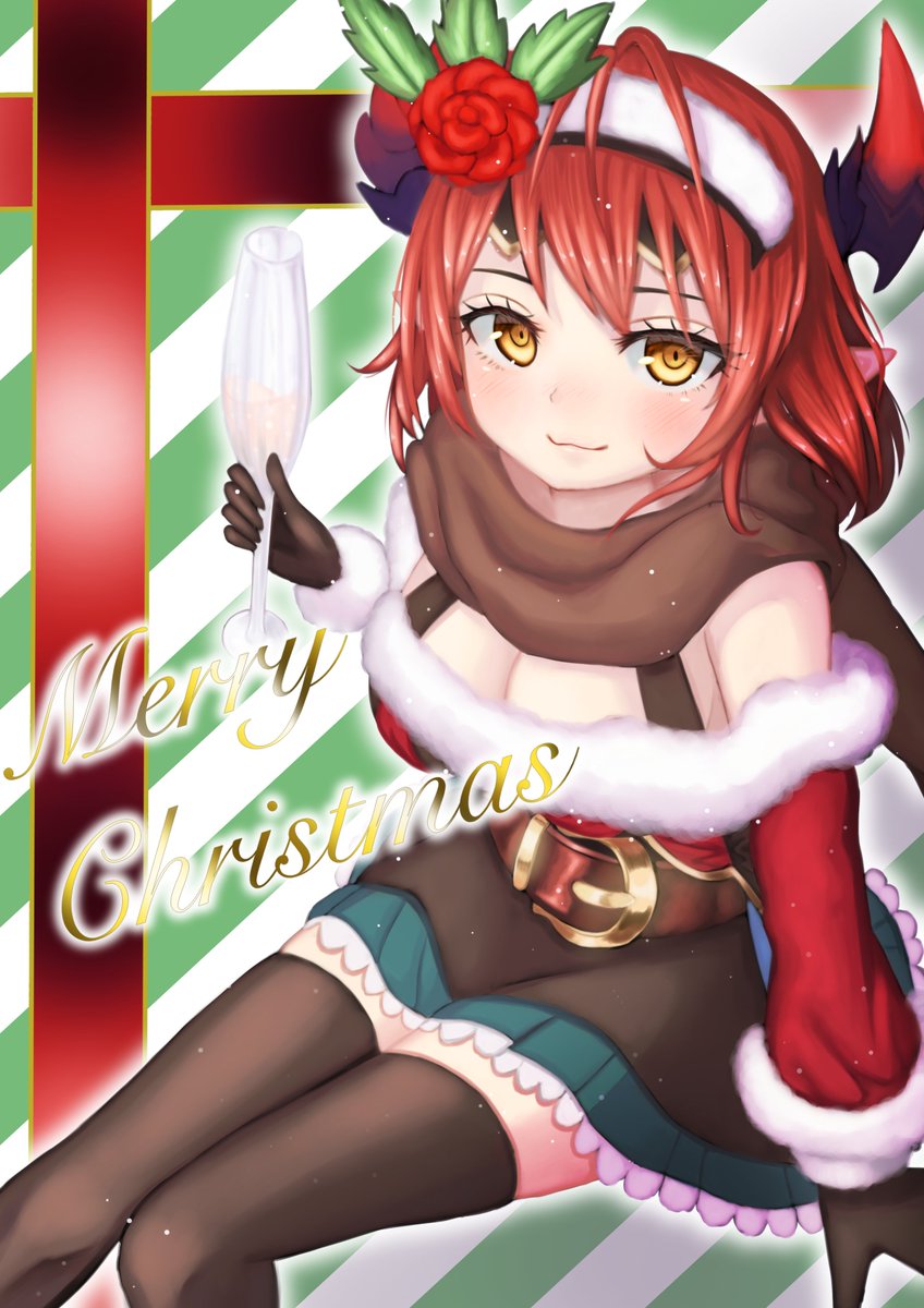 メリークリスマス グレモリー パズドライラスト Merrychri かなゆずのイラスト