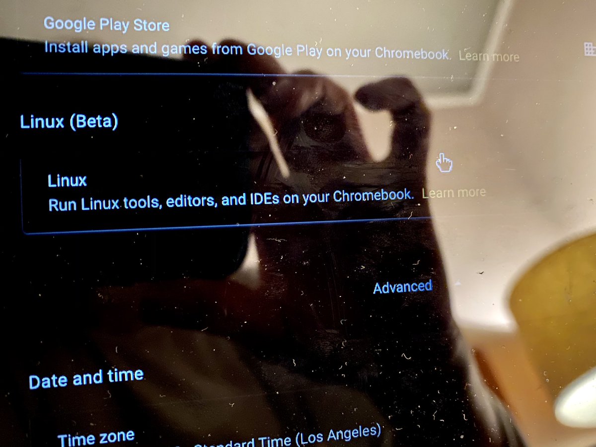 Ah ha, this is how he learned the word Linux. He only learned to read in late July! This has significantly escalated things because previously he was hampered by bugs in screen readers — that he had also figured out how to turn on to make up for not reading... I’m screwed. 