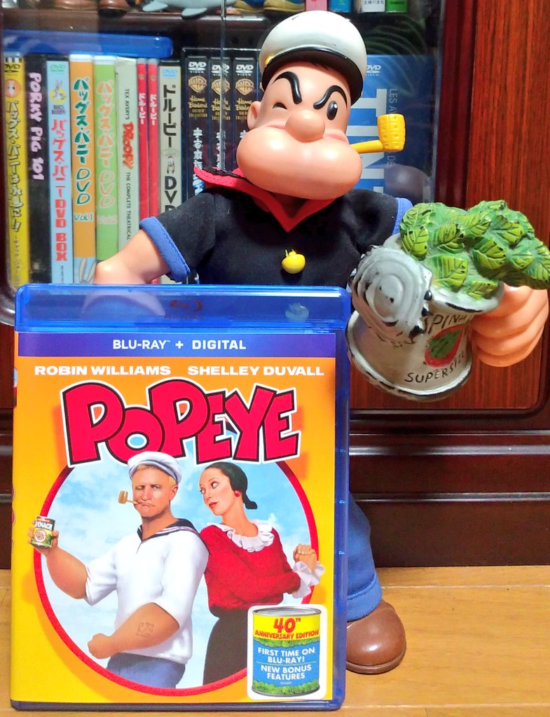 ロビン・ウィリアムズ主演 ロバート・アルトマン監督 の実写版「ポパイ