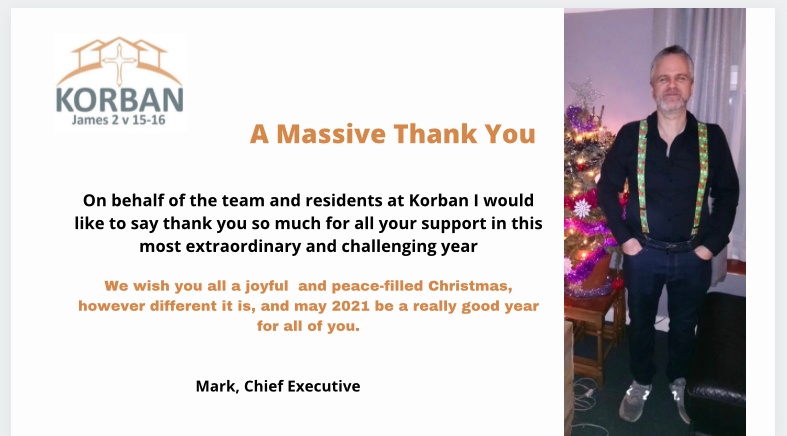 A Thank you Message from Mark #thankyou #christmasblessings