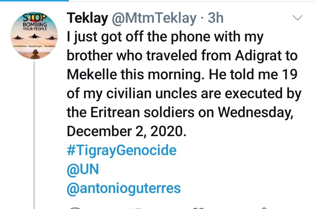 tesfanews's tweet photo. 🚨 Lies, Disinformation, and Fabrication Campaigns.

One of the many reasons why you should always take "information" about the crisis in #Tigray with a grain of salt. https://t.co/fX50IPXauF
