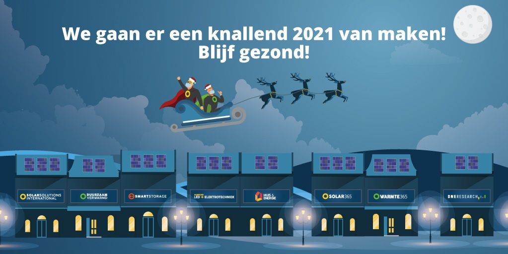 Het einde van een bewogen jaar nadert. Namens het team achter Huis &amp; Energie wensen we iedereen prettige feestdagen en een goede jaarwisseling toe. 🎅🎆

Hopelijk kunnen we in 2021 met elkaar proosten op de beurs! 🥂