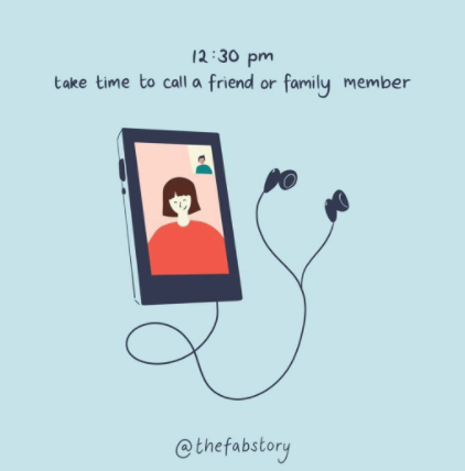 digiabhyas's tweet photo. When was the last time you checked in on a family relative or your best friend? This festive season, take some time out of your day for someone you love far away. Video call or chat away and spread the #christmas cheer! 🥳🎄🎊

Image by @thefabstory https://t.co/QPqfNj0JjJ