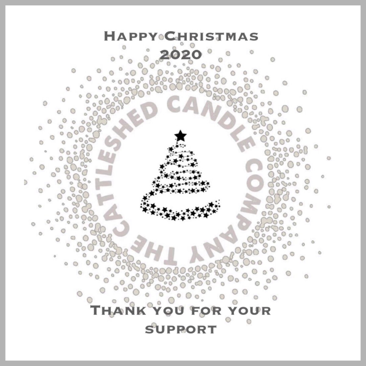 Happy &amp; Safe Christmas wishes to all our customers. Thank you for your support in this strange year!#Christmas2020 #CovidChristmas #supportsmallbusiness #candles #countrylife #smellssogood #artisan #homeinspo