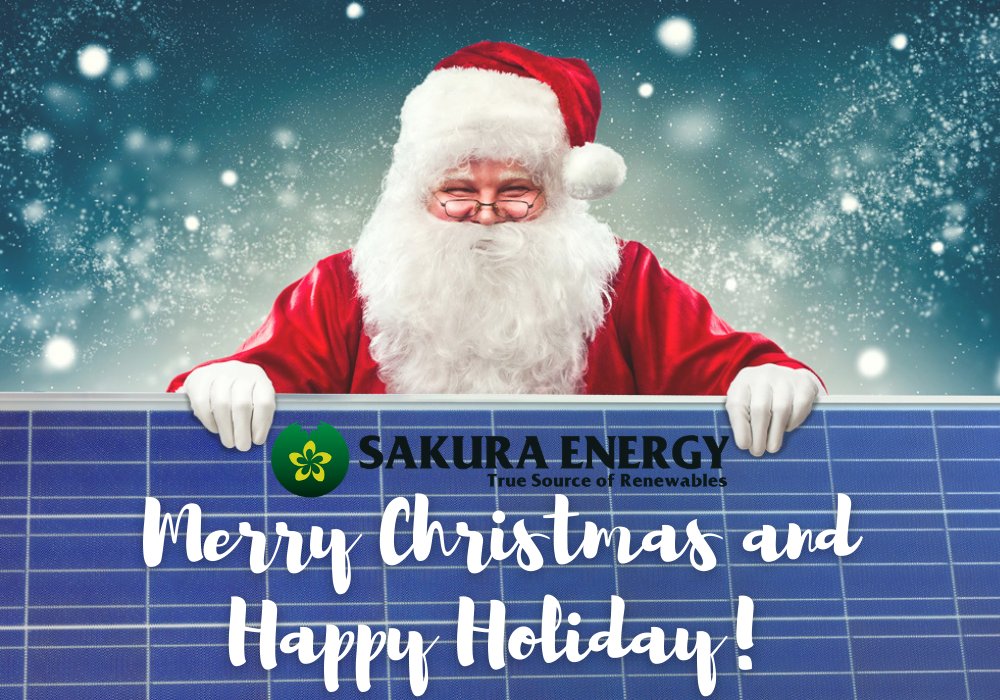 sakura_energy's tweet photo. Sakura Energy wishes you a Merry Christmas and a Happy Holiday to you and all your family! https://t.co/PiIYdMSsQb