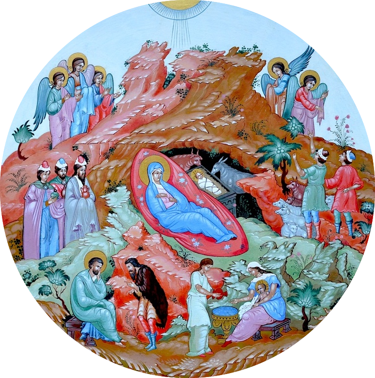 EggTemperaLtd's tweet photo. A Very Merry Christmas From Egg Tempera Movement - May Your Days Be Bright, Hearts Full Of Hope For A Wonderful and Happy Future Ahead! #MerryChristmas #Christmas2020 #HappyHolidays #Nativity "The Nativity Of Jesus" Painted By Elena Vladimir Baranoff - Egg Tempera On Board https://t.co/37PZQjnnYe