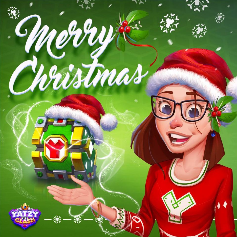 DiceClash's tweet photo. To all of you celebrating today...

We Wish You and Your Family a Merry Christmas! 🎄🥳🎲

May this Season Bring You All Happiness, Compassion, Love &amp; Success! 🤗🎁🎉

#Christmas #christmas2020 #MerryChristmas https://t.co/Y9fgDjbjJH