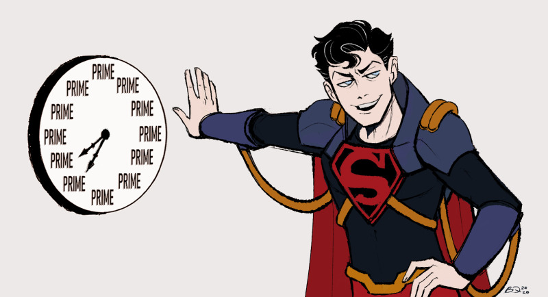 good heavens would you look at the time
#superboyprime 
