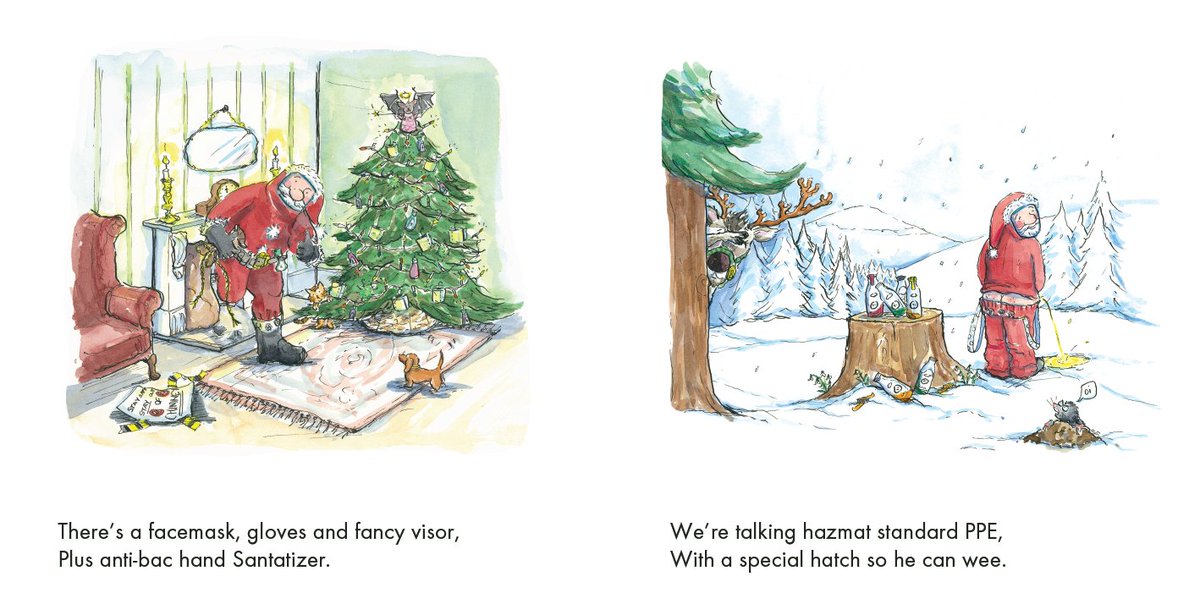 If you'd told us a year ago that we'd now be having to consider important issues like preventing Santa's groin from chafing we'd have said "yep, sounds about right".