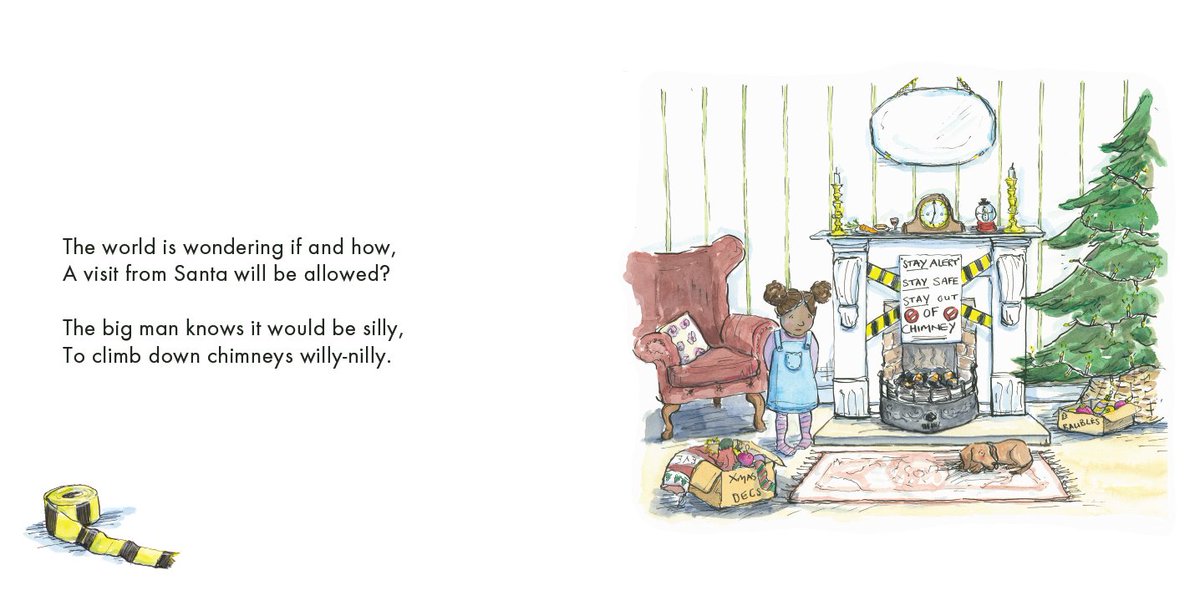 IS SANTA CLAUS STILL COMING TO TOWN?Concerned about whether Santa will be able to visit safely tonight? Here's a little story to reassure you.