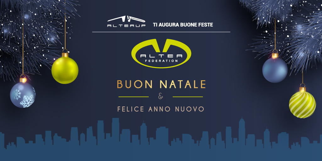 alteaupsrl's tweet photo. Vivere il presente e pensare al futuro. 
Trasformare le sfide di oggi in opportunità per domani.

È questo l’augurio di #AlteaUP, per un Natale di affetti,
sorrisi e solidarietà, verso un 2021 di innovazione,
crescita e realizzazione.

#alteafederation #human #innovation #growth https://t.co/So8R0gB6Bm