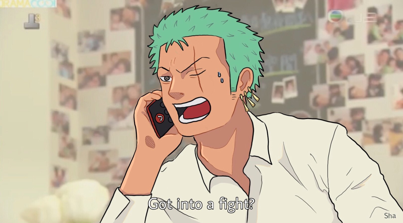 Zoro is Chopper's dad by CaptainBaster on DeviantArt