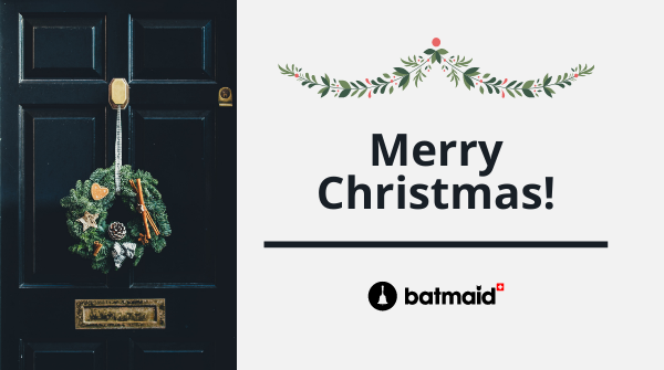 From the Batmaid Family to you, we wish you a merry Christmas! 🎄

May your day be filled with love, joy and laughter.

May your eyes sparkle as much as your clean home! ✨