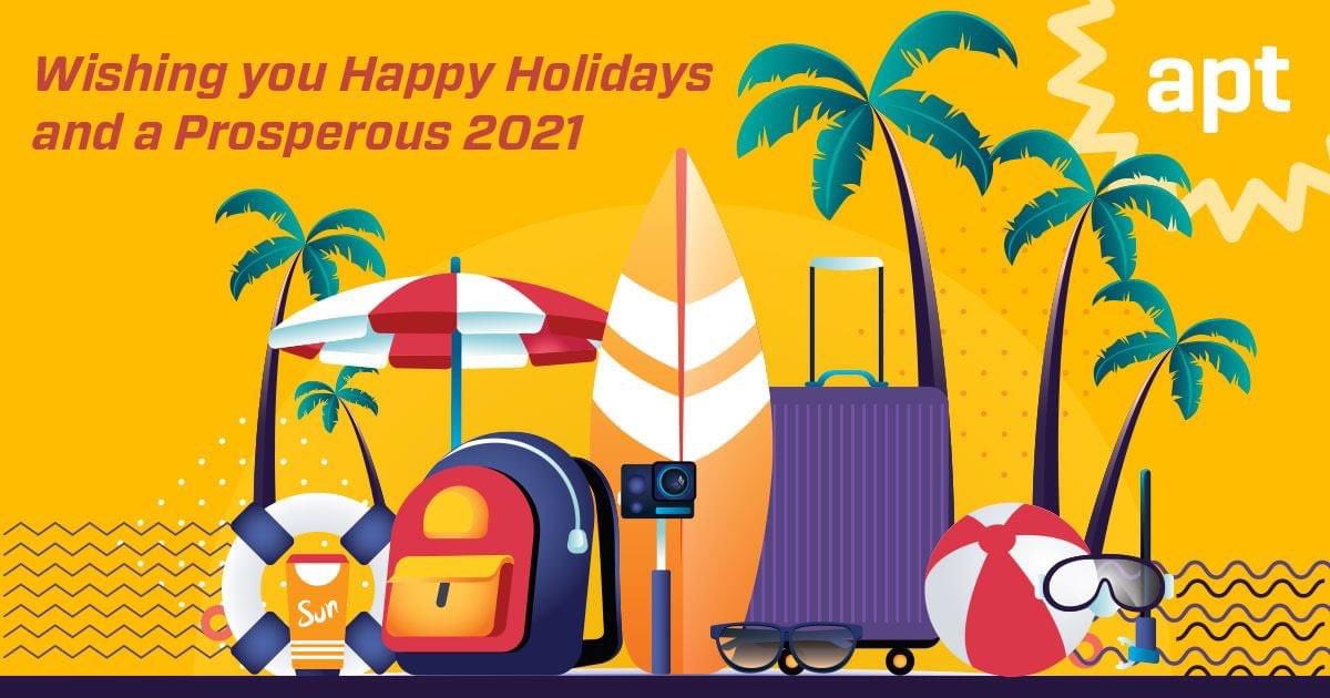 APT_APCprogram's tweet photo. We wish you a happy and safe holiday season and look forward to meeting you next year! Enrolment is open throughout the holiday, so feel free to enrol and join us in 2021!
#teamAPT #studentlife #apcprogramme #saicaAPC #apc2021
https://t.co/RiDBxiiO7l https://t.co/gTb9I2zsec
