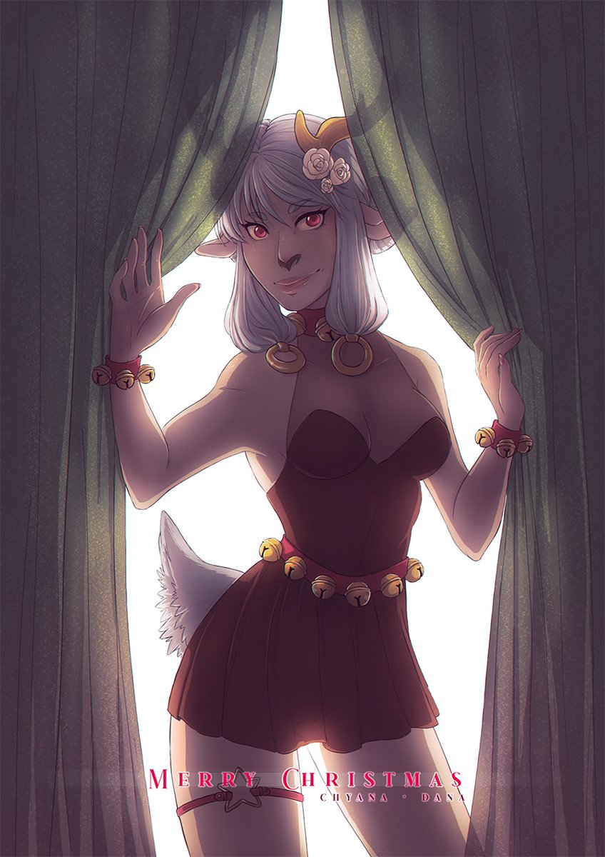 It's the Christmas show, everyone is waiting, Nika is one of Santa's reindeer, all ready to start ... again.❄️🌟
#chyana #nika #original #Christmas

<a href="/dibujando/">Dibujando</a> @TheArtistHelp <a href="/artists_helping/">Helping Artists 🖌️🎨</a> <a href="/ApoyaAlArtista/">Apoya Al Artista</a> <a href="/ConoceArtistas/">¡Conoce Artistas!</a> <a href="/Dibujnautas/">Dibujnautas 🎨</a> @ArtePorDoquier_ <a href="/ArteDifusion/">Arte Difusión ❤️ // Semi-Hiatus</a>