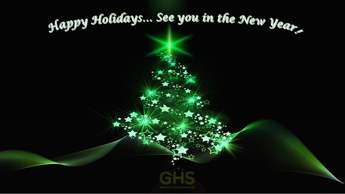 HygieneGeneral's tweet image. Stay safe and well everyone. 

Merry Christmas from all of us at GHS