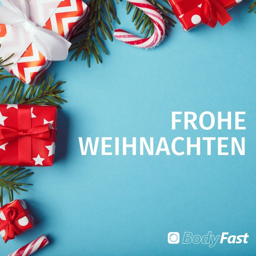 BodyFastDE's tweet photo. Wir wünschen euch und euren Familien frohe Weihnachten und schöne Feiertage! Lasst es euch gutgehen und genießt die Zeit! Euer BodyFast Team.

#froheweihnachten #bodyfast #weihnachten #intervallfasten #fasten #intermittierendesfasten https://t.co/DvtQWJxJkH