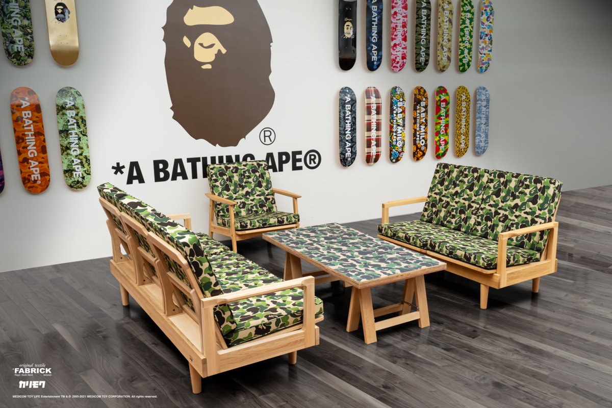A BATHING APE®️ launched a new collection based on the theme of