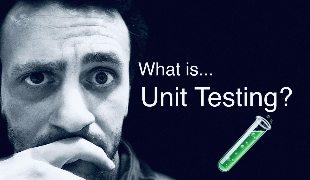 What is UNIT TESTING? You’ve heard about it, heard people talk about it, people swear by it. But what is it?Let’s explain...(Thread ) #100DaysOfCode  #CodeNewbies  #unittesting