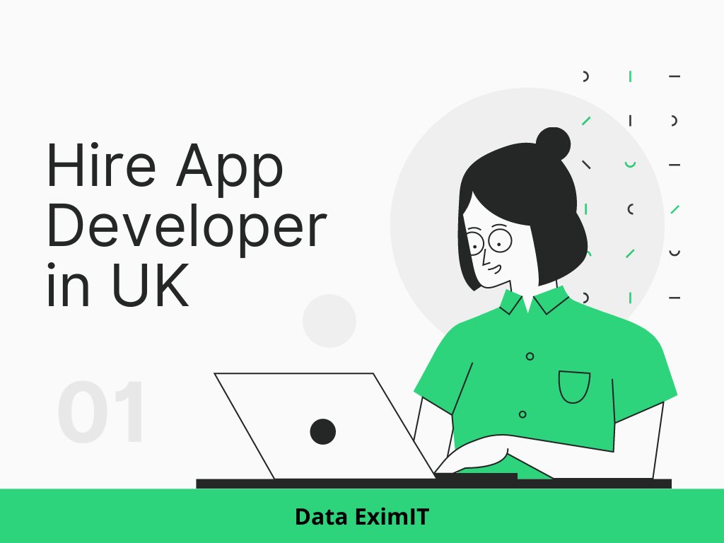 ZilRaval's tweet photo. Are you looking for dedicated app developers in UK?

@dataeximit is main confided in portable apps development company to give front line app advancement arrangement. Our Hire App Developer in UK are profound knowledgeable about client apps.

Click Here - https://t.co/xpnH1EKjNJ https://t.co/LMqzg1xGwL