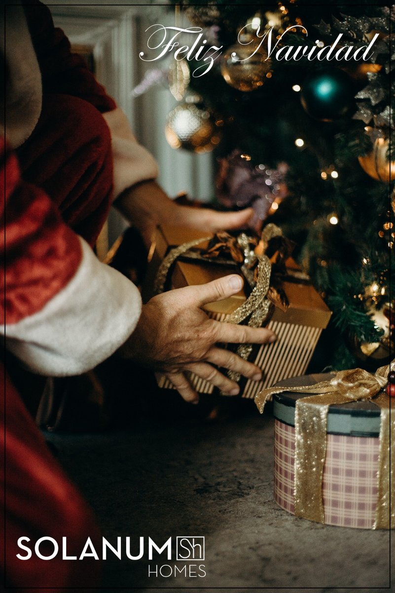 Desde Solanum Homes queremos felicitaros las navidades y que las disfrutéis todo lo posible.

¡Feliz Navidad!

#SolanumHomes #FelizNavidad #Navidad2020