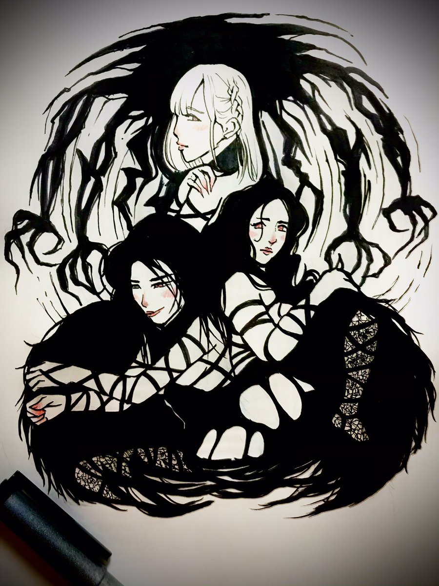 きいろ Dream On 2景の不気味な美しさに鳥肌が立ちます 華やかな物に美しさを感じるのはわかりやすいですが おどろおどろしい物に美しさを感じるメカニズムを私は知りたい そういうものに私はなりたいアメニモマケズ 浜野蘭さん鈴香音色さん友坂麗さん