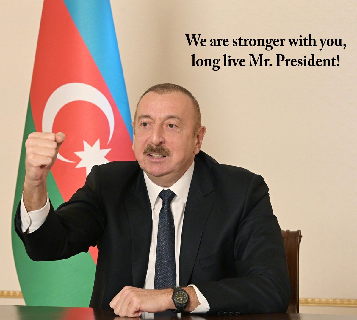 Thanks to all his efforts our motherland takes its worthy place in the global arena. #MyPresident #HappyBirthday